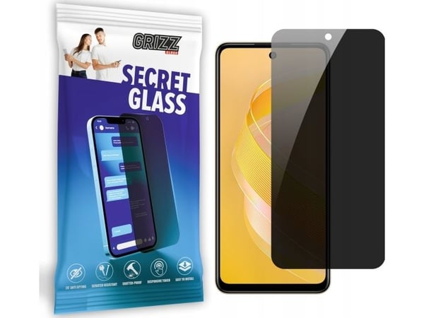 GrizzGlass GrizzGlass SecretGlass Privacy Glass for Infinix Smart 8 Plus