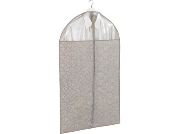 WENKO 64512100, Myk klesoppbevaringsbag, Taupe / brun, Fleece, Glidelås, 60 cm, 100 cm