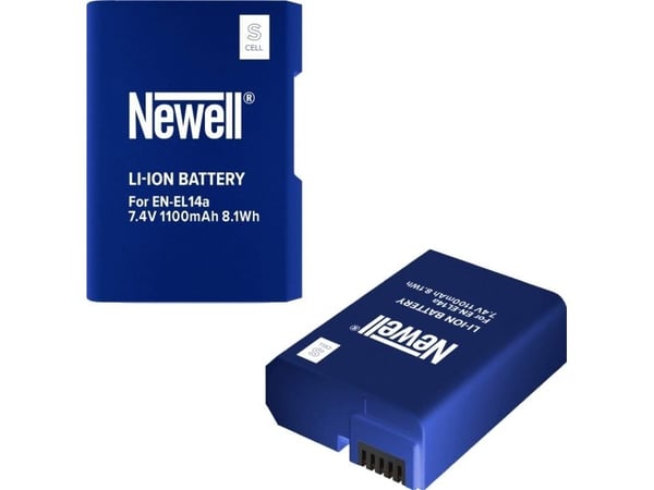 Newell erstatningsbatteri EN-EL14a til Nikon