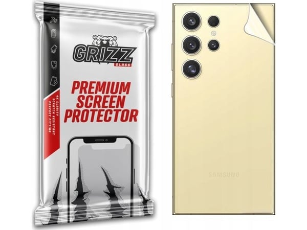 GrizzGlass folie til baksiden GrizzGlass UltraSkin for Samsung Galaxy S24 Ultra GrizzGlass folie til baksiden GrizzGlass UltraSkin for Samsung Galaxy S24 Ultra
