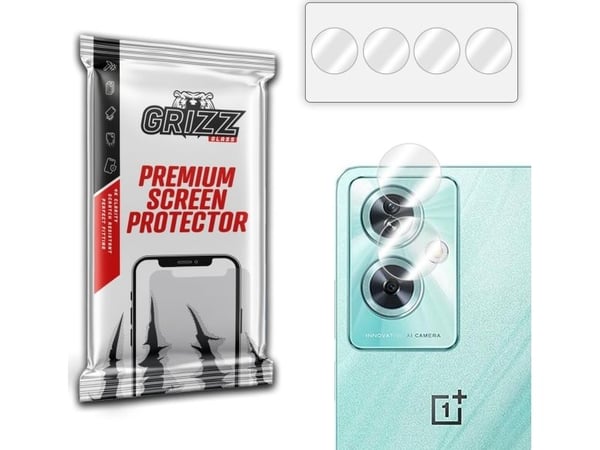 GrizzGlass Szkło med aparat GrizzGlass HybridGlass-kamera til OnePlus Nord N30 SE