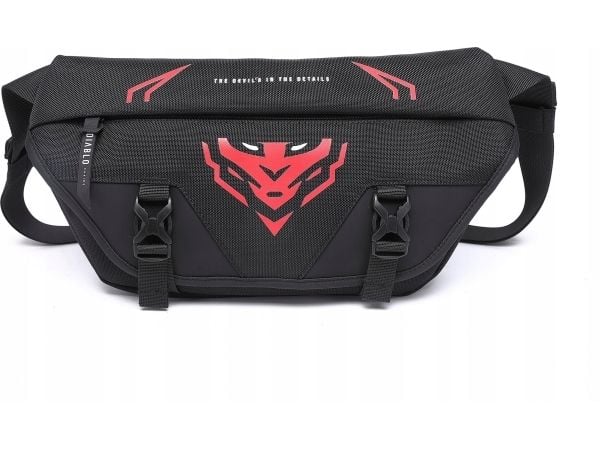 Diablo Chairs stor lommeveske Bum Bag Diablo: svart