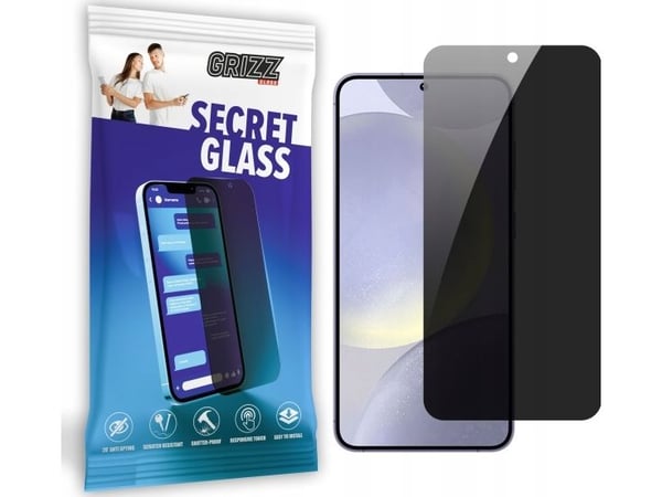 GrizzGlass personvern-/hemmelighetsglass SecretGlass til Samsung Galaxy S24+ Plus