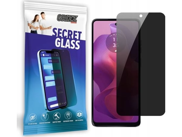 GrizzGlass Szklo prywatyzujace GrizzGlass SecretGlass for Motorola Moto G24