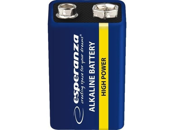 Esperanza EZB110 alkalisk batteri 6LR61 1 stk blister