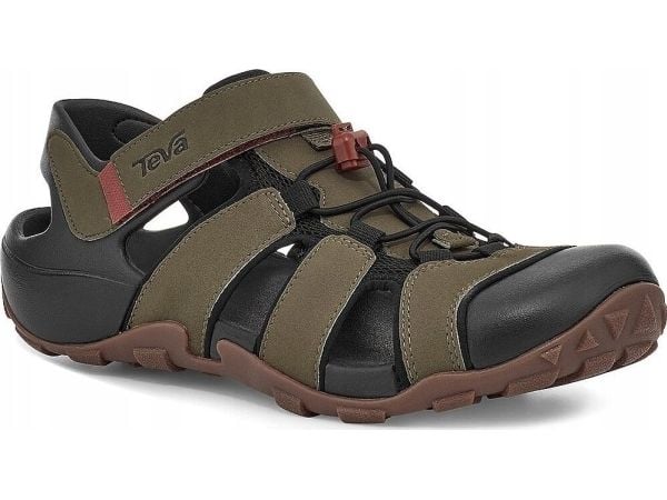 Teva M'S Flintwood tursko i vandre-/fjellstil for menn, DOL, str. 42 (US 9); UK 8