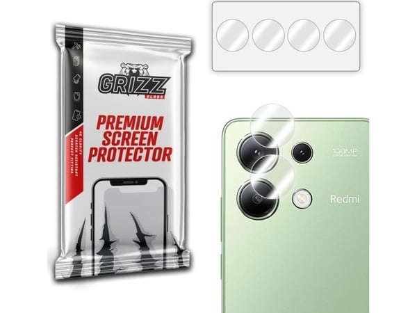 GrizzGlass Kamera Glass GrizzGlass HybridGlass kamera for Xiaomi Redmi Note 13 4G