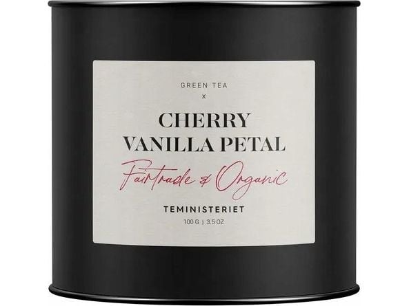 Teministeriet - Fairtrade Collection Cherry Vanilla Petal - Løs te 100g
