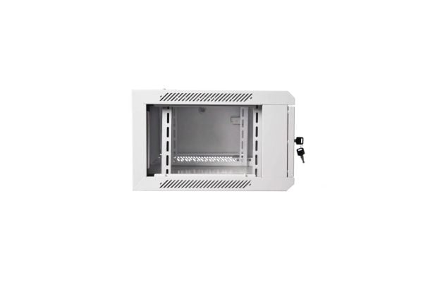 DIGITUS Professional DN-W19 04U/450 - Skap - veggmonterbar - grå, RAL 7035 - 4U - 19"