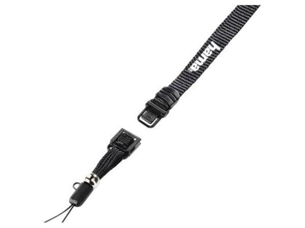Hama 00027838, Digitalt kamera, Nylon, Svart, 10 kg, Klikkspenne, 45 cm