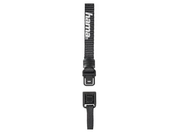 Hama 00027838, Digitalt kamera, Nylon, Svart, 10 kg, Klikkspenne, 45 cm