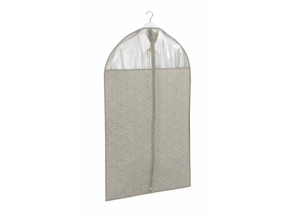 WENKO 64512100, Myk klesoppbevaringsbag, Taupe / brun, Fleece, Glidelås, 60 cm, 100 cm