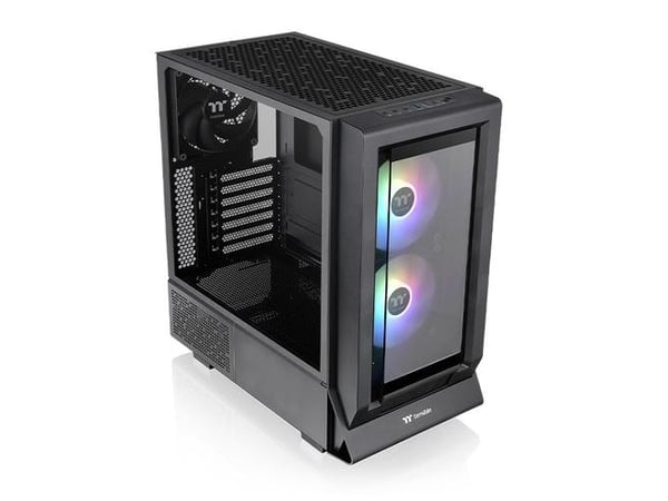 Thermaltake Ceres - - genomskinlig sidopanel (härdat glas) - ingen strömförsörjning - USB/ljud