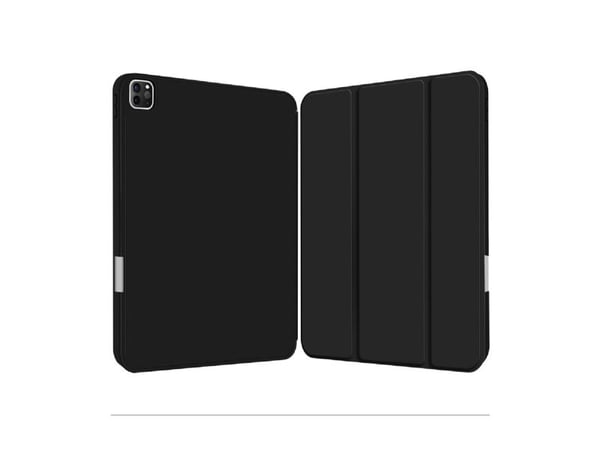 4smarts - Lommebok for nettbrett - termoplast-polyuretan (TPU), polyuretanlær - svart - for Apple 13-inch iPad Pro (M4)