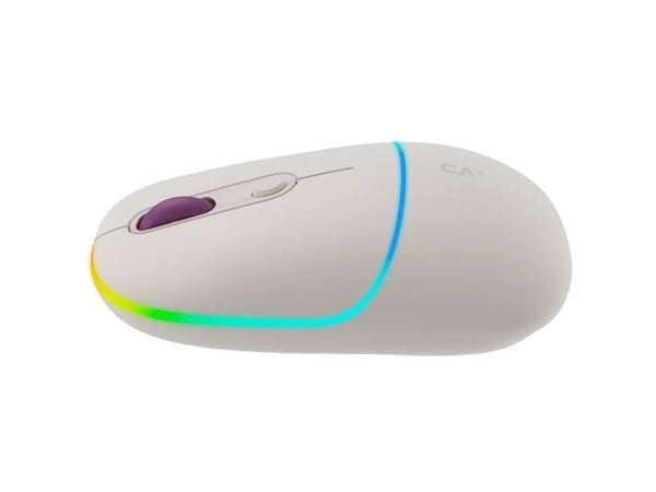 Canyon MW-22, Ambidekstriøs, Optisk, RF trådløs + Bluetooth, 1600 DPI, Hvit