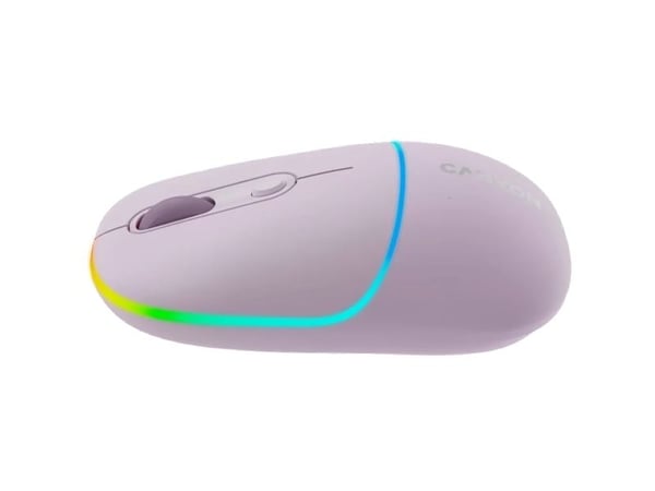 Canyon MW-22, Ambidekstriøs, Optisk, RF trådløs + Bluetooth, 1600 DPI, Perle