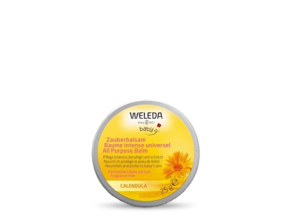 Weleda Calendula, Balsam, Unisex, Fuktighet, Nærende, Beskyttelse, Normal hud, 25 ml, Krukke