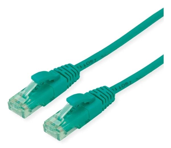 ROLINE 21.45.3184, 0,3 m, Cat6a, U/UTP (UTP), RJ-45, RJ-45, Grønn