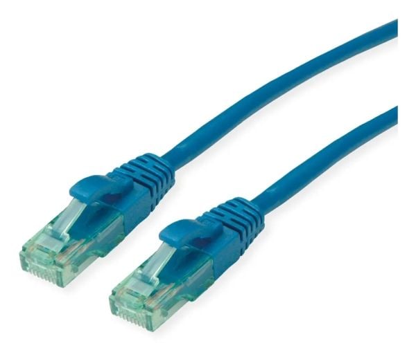 ROLINE 21.45.3147, 10 m, Cat6a, U/UTP (UTP), RJ-45, RJ-45, sininen