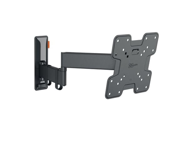 Vogel''s 3832430, 48,3 cm (19"), 109,2 cm (43"), 75 x 75 mm, 200 x 200 mm, -10 - 10°, Sort