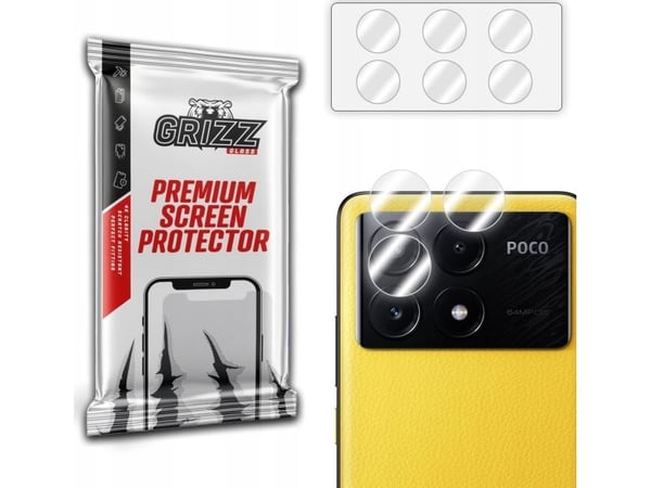 GrizzGlass GrizzGlass HybridGlass kameraglass for Xiaomi Poco X6 Pro