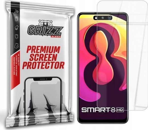 GrizzGlass Szkło hybrydowe GrizzGlass HybridGlass til Infinix Smart 8 HD
