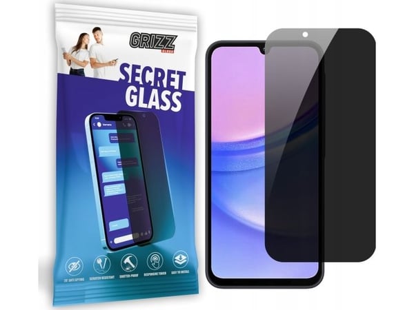 GrizzGlass GrizzGlass SecretGlass Privacy Glass for Samsung Galaxy A15 4G/5G