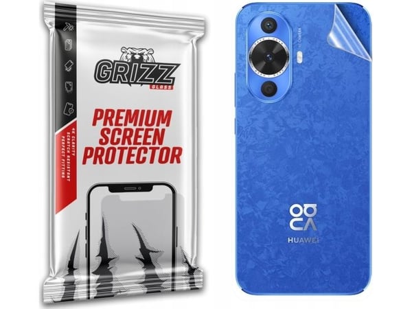 GrizzGlass beskyttelsesfilm bak GrizzGlass SatinSkin for Huawei nova 12 Lite