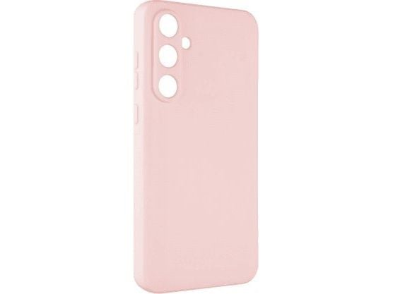 Fixed Story - Baksidedeksel for mobiltelefon - bløt gummi - rosa - for Samsung Galaxy A55