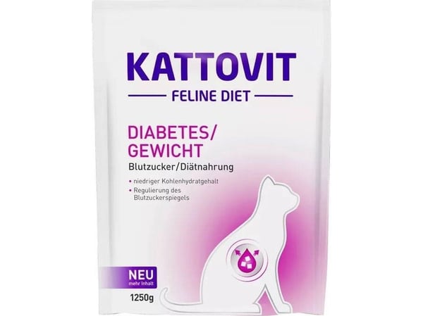 Kattovit Diabetes torrfoder 1250 g