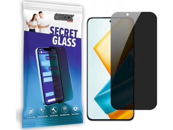 GrizzGlass personvernskjermglass GrizzGlass SecretGlass til Honor 90 GT