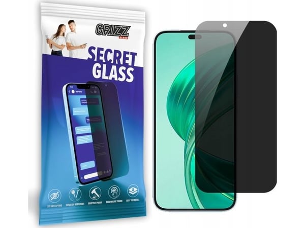 GrizzGlass personvernskjermbeskytter GrizzGlass SecretGlass til Honor X8b GrizzGlass personvernskjermbeskytter GrizzGlass SecretGlass til Honor X8b