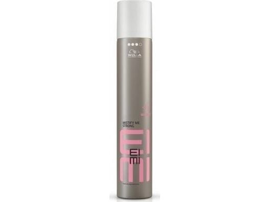 Hårspray med sterkt hold og hurtigtørkende Wella Professionals Eimi Mistify Me 3 prikker 500ml