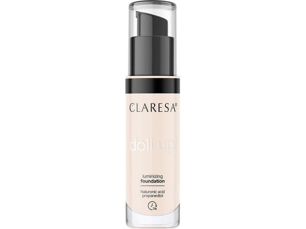 Claresa Claresa Doll Up! 02 Lett ansiktsbelysende fundament 34g