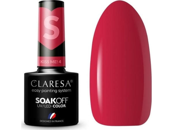 Claresa CLARESA hybrid lakk Kiss Me! 4-5 g