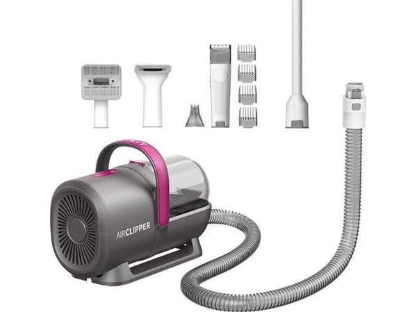 Dyresett for kjæledyrhårpleie AirClipper 5in1