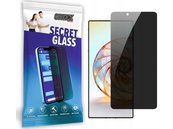 GrizzGlass SecretGlass personvern-/pryglingsglass til ZTE nubia Z60 Ultra