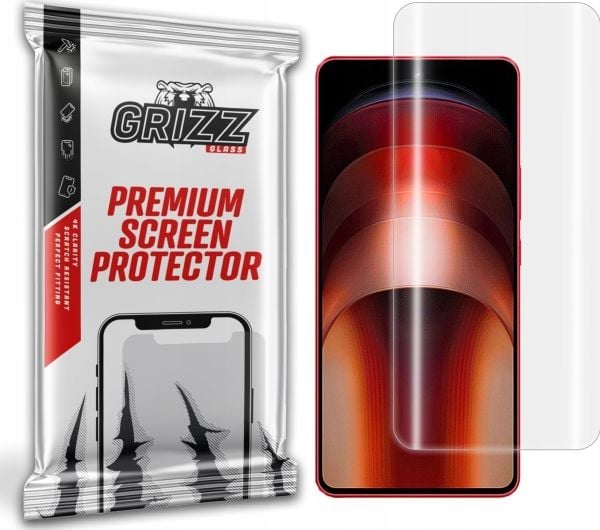 GrizzGlass hydrogel-film GrizzGlass Hydrofilm til Vivo iQOO Neo9 Pro