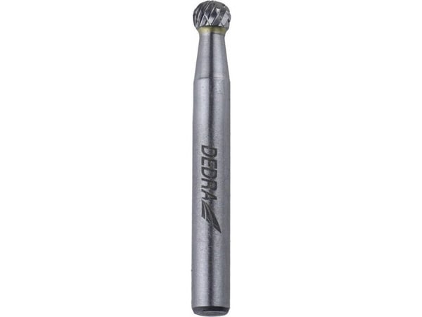Dedra fres tre-spiss kule D6x5 mm, skaft 6 mm
