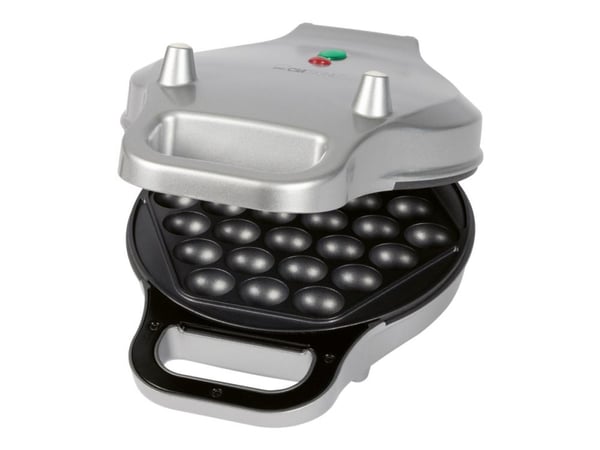 Clatronic WA 3772 - Bubble waffle maker - 700 W - sølv