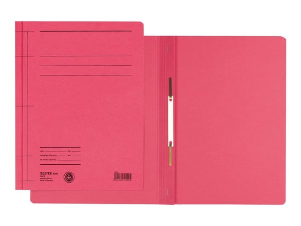 Leitz Cardboard binder, A4, red, A4, Punainen, 250 arkkia, 240 mm, 240 x 318 x 1 mm
