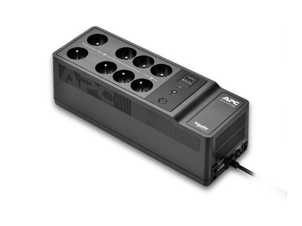 APC BE500G2-FR, Valmiustila (ilman yhteyttä), 0,5 kVA, 300 W, Vaiheittainen, 180 V, 266 V
