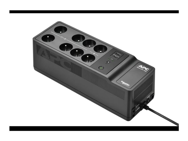 APC Back-UPS - UPS (vegg- / overflatemonterbar) - AC 230 V - 600 watt - 1050 VA - utgangskontakter: 10