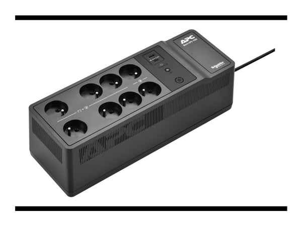 APC Back-UPS BE Series BE1050G2 - UPS (vegg- / overflatemonterbar) - USB-C + USB-A - AC 230 V - 600 watt - 1050 VA - 9 Ah - utgangskontakter: 8 - F...