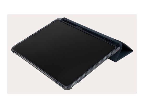 Tucano Satin - Lommebok for nettbrett - termoplast-polyuretan (TPU), polykarbonat - blå/svart - for Apple 11-inch iPad Air (M2, M3)