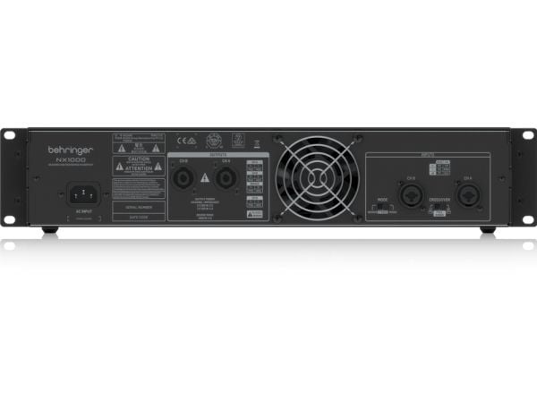 Behringer NX1000, 500 W, D, 0,05%, 100 dB, 500 W, 300 W