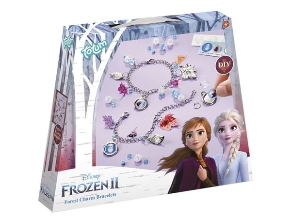 Totum Disney Frozen 2 Forest Charm Braceletes, Children''s jewellery bracelet making kit, 5 År, Multifärg Totum Disney Frozen 2 Forest Charm Braceletes, Children''s jewellery bracelet making kit, 5 År, Multifärg