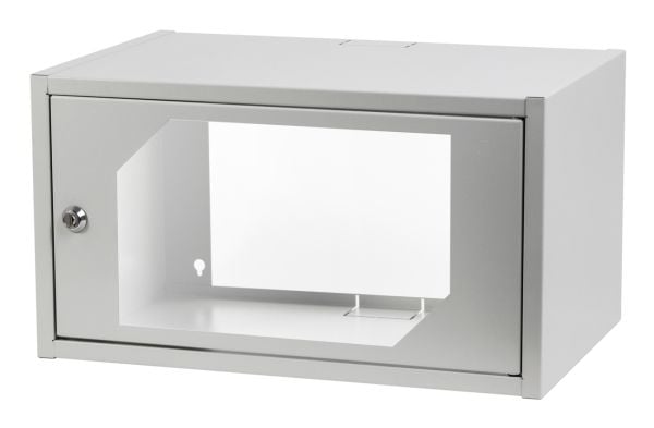 KatLink CL-19 06U - Skap - grå, RAL 7035 - 6U - 19"