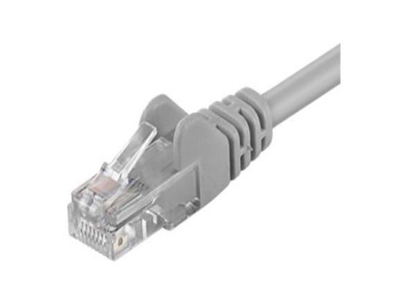 Goobay CAT 6-100 UTP Grå 1m, 1m, RJ-45, RJ-45