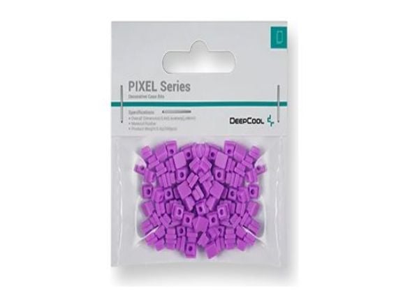 Deepcool PIXEL Series - System cabinet decorative bits - fiolett (en pakke 100 deler)